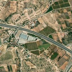 Benisanó map(satellite map)