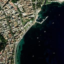 Corfu map(satellite map)