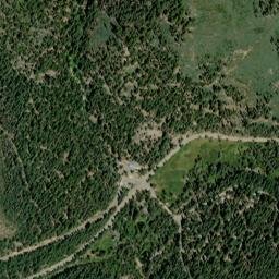 Bassetts California High Resolution Satellite Map