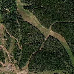 Mid Vail Colorado High Resolution Satellite Map