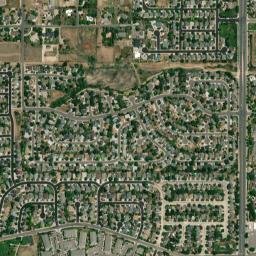 5298 South Simms Street, Littleton, CO High Resolution Satellite Map