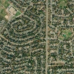 Piney Creek Colorado High Resolution Satellite Map