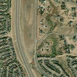 Dove Hill Colorado High Resolution Satellite Map