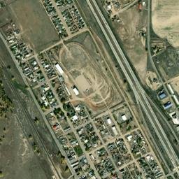 Deer Trail Colorado High Resolution Satellite Map