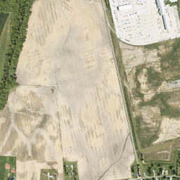 Parrott Ohio High Resolution Satellite Map