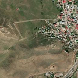 Çat İlçesi map(satellite map)