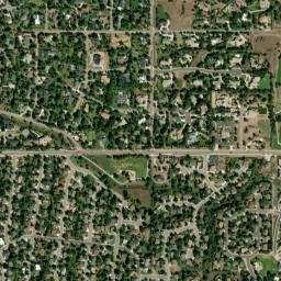 Palos Verdes Colorado High Resolution Satellite Map