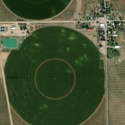 Kirk Colorado High Resolution Satellite Map