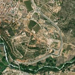 Pedralba map(satellite map)