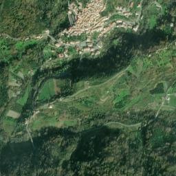 Sangineto map(satellite map)