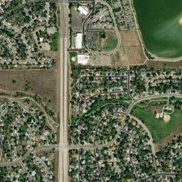 6391 South Brentwood Street, Littleton, CO High Resolution Satellite Map