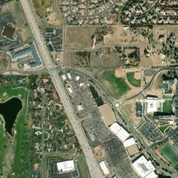 Cherry Creek East Colorado High Resolution Satellite Map