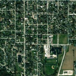 201-299 W Higbee St, Pittsfield, IL 62363 High Resolution Satellite Map