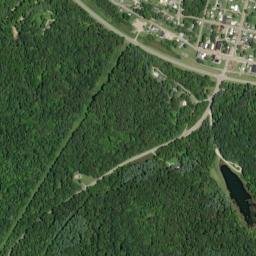 Shawnee Ohio High Resolution Satellite Map