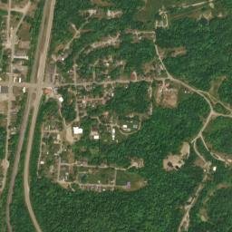 Corning Ohio High Resolution Satellite Map