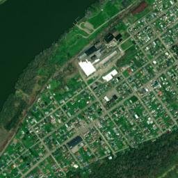 Paden City map(satellite map)