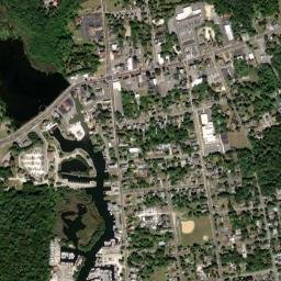 Tuckerton map(satellite map)