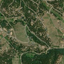 Lone Pine Estates Colorado High Resolution Satellite Map