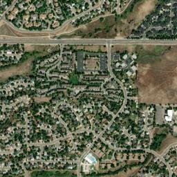 6724 South Webster Street, Littleton, CO High Resolution Satellite Map