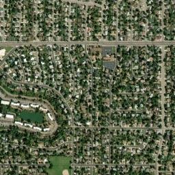 Broadway Estates Colorado High Resolution Satellite Map