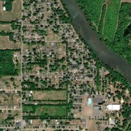 Chautauqua Ohio High Resolution Satellite Map