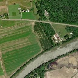 Relief Ohio High Resolution Satellite Map