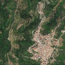 San Giorgio Albanese map(satellite map)