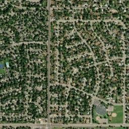 Castlewood map(satellite map)