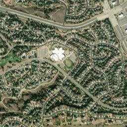 South Tallyn's Reach Parkway, Aurora, CO High Resolution Satellite Map