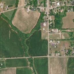 West Elkton Ohio High Resolution Satellite Map