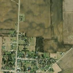 Bowersville Ohio High Resolution Satellite Map