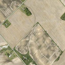 Luttrell Ohio High Resolution Satellite Map