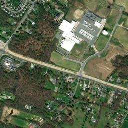 Williamsburg Delaware High Resolution Satellite Map