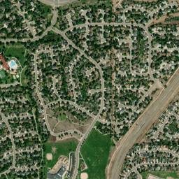 Ken Caryl map(satellite map)