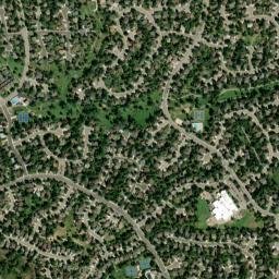 Willow Creek Colorado High Resolution Satellite Map