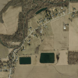 Talawanda Springs Ohio High Resolution Satellite Map