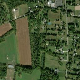 Ferry Ohio High Resolution Satellite Map