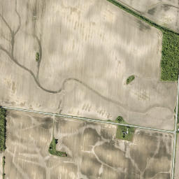 Cunningham Ohio High Resolution Satellite Map