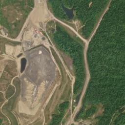 Hatfield Ohio High Resolution Satellite Map