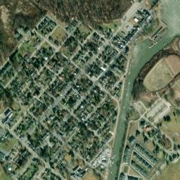 Delaware City map(satellite map)