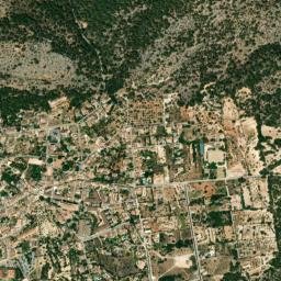 Calvià map(satellite map)