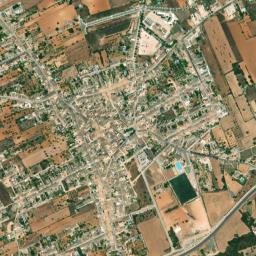 Algaida map(satellite map)