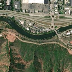 2222-2298 Devereux Road Glenwood Springs CO High Resolution Satellite Map