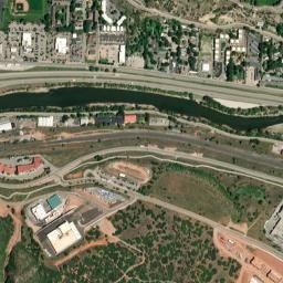 Funston Colorado High Resolution Satellite Map