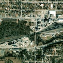 801-899 George Street, Atchison, KS High Resolution Satellite Map