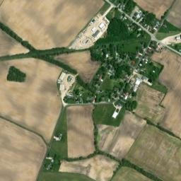 Atlanta Ohio High Resolution Satellite Map