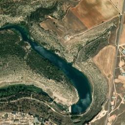 Alarcón map(satellite map)