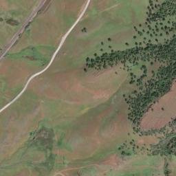 Kramm California High Resolution Satellite Map