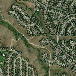 Highlands Ranch map(satellite map)