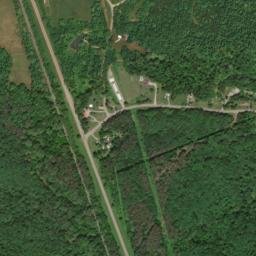 Burr Oak Ohio High Resolution Satellite Map